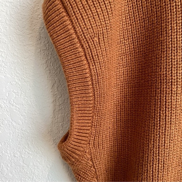 NWT! Anthropologie Short-Sleeve Mock-Neck Sweater Mini Dress - Multiple Sizes☂️ - Picture 9 of 11